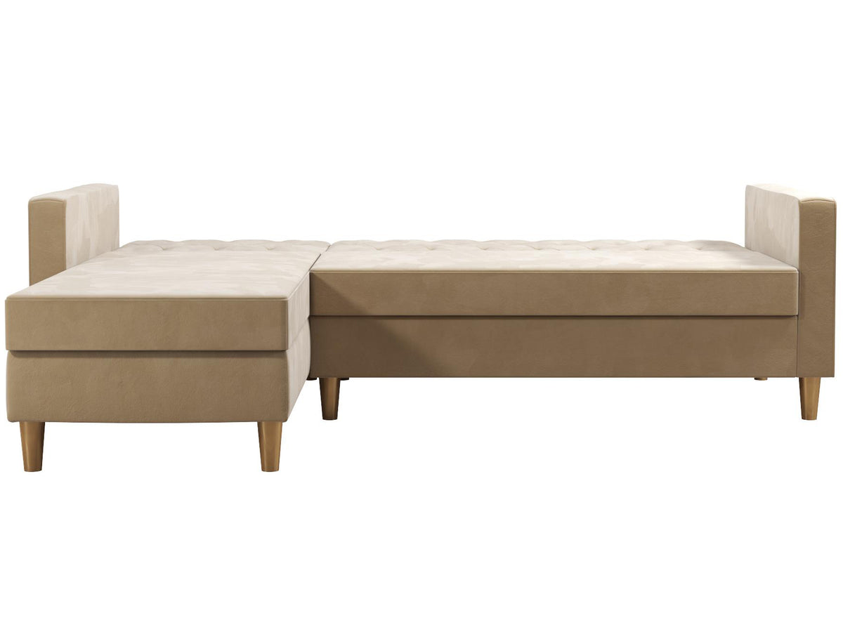 Live 3 Pers. Sovesofa med Chaiselong, hvid