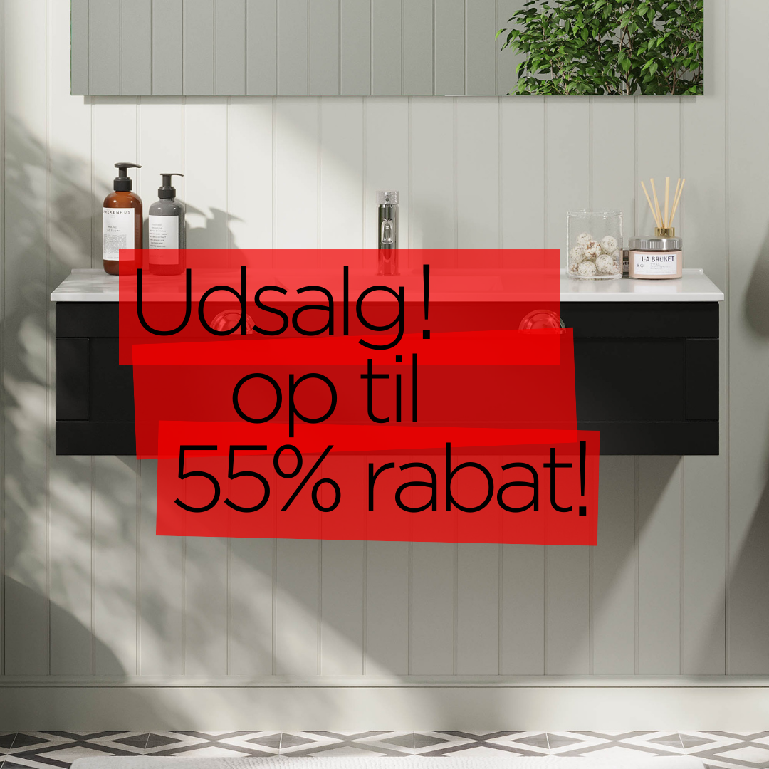 Fjällbacka-serien af badeværelsesmøbler