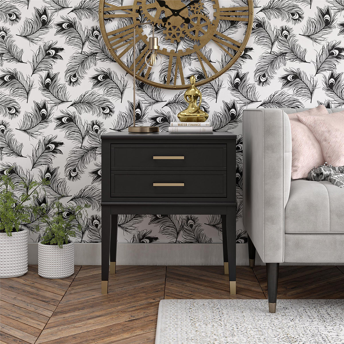 Westerleigh Sengebord, sort