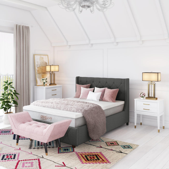 Westerleigh Kommode med 4 Skuffer, hvid