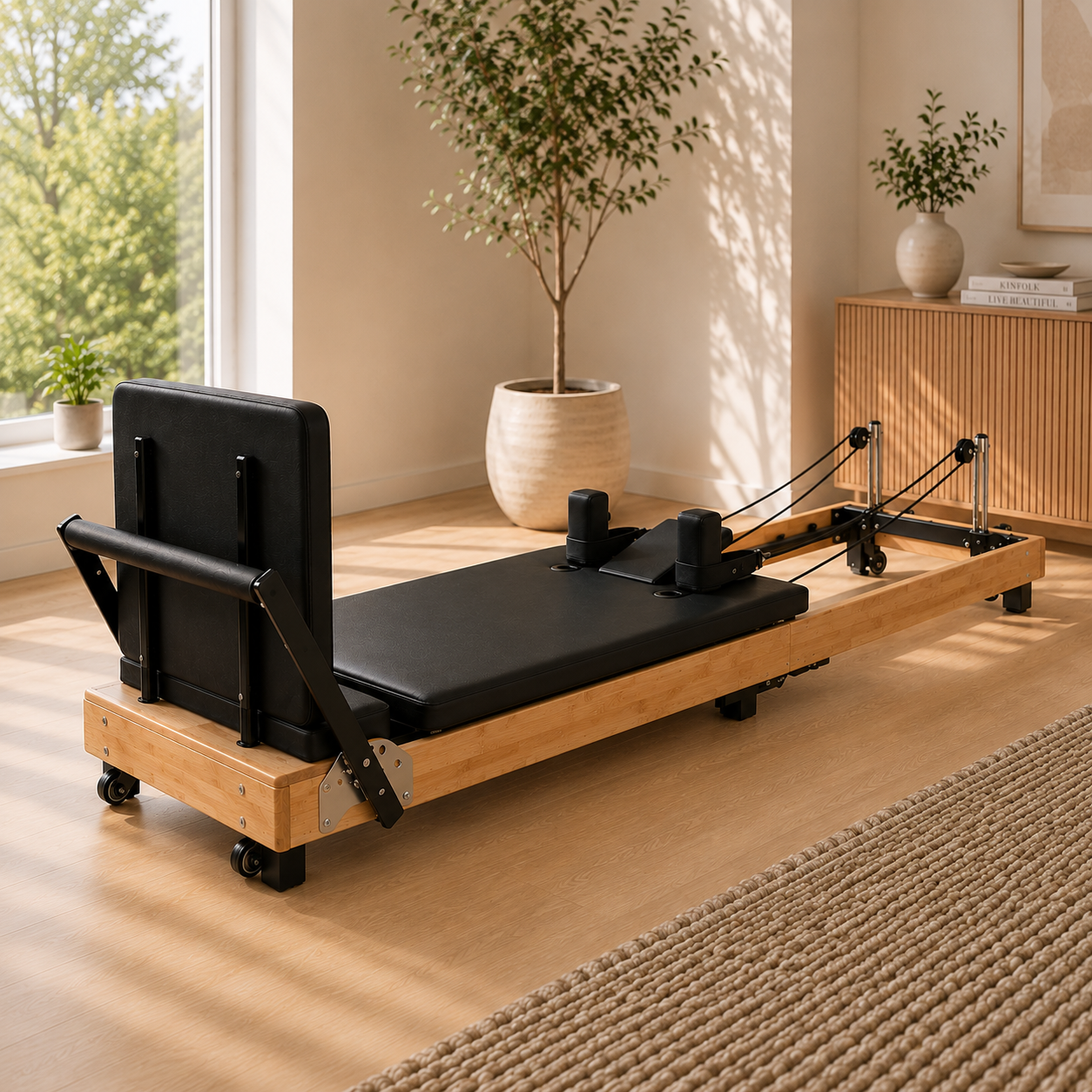 Pilates Reformer i træ - Prestige