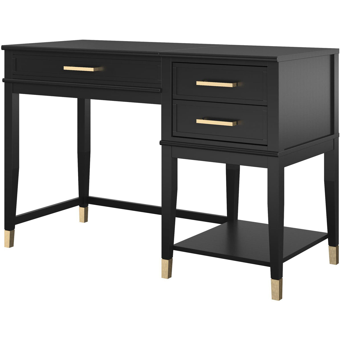 Westerleigh Skrivebord, sort