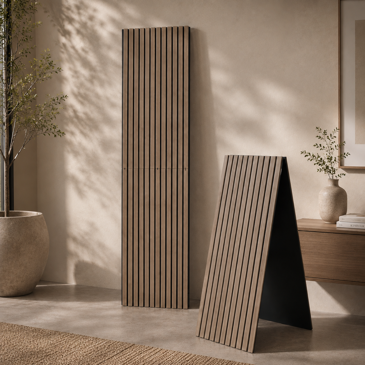 Akustikpanel - 240 x 52 x 1,8 cm – Vasalund