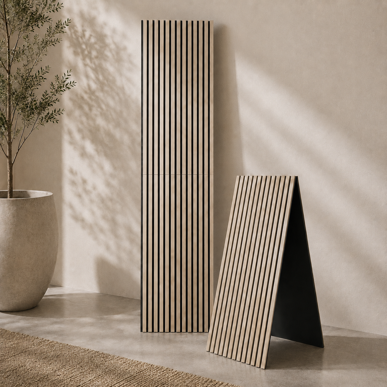 Akustikpanel - 240 x 52 x 1,8 cm – Vasalund
