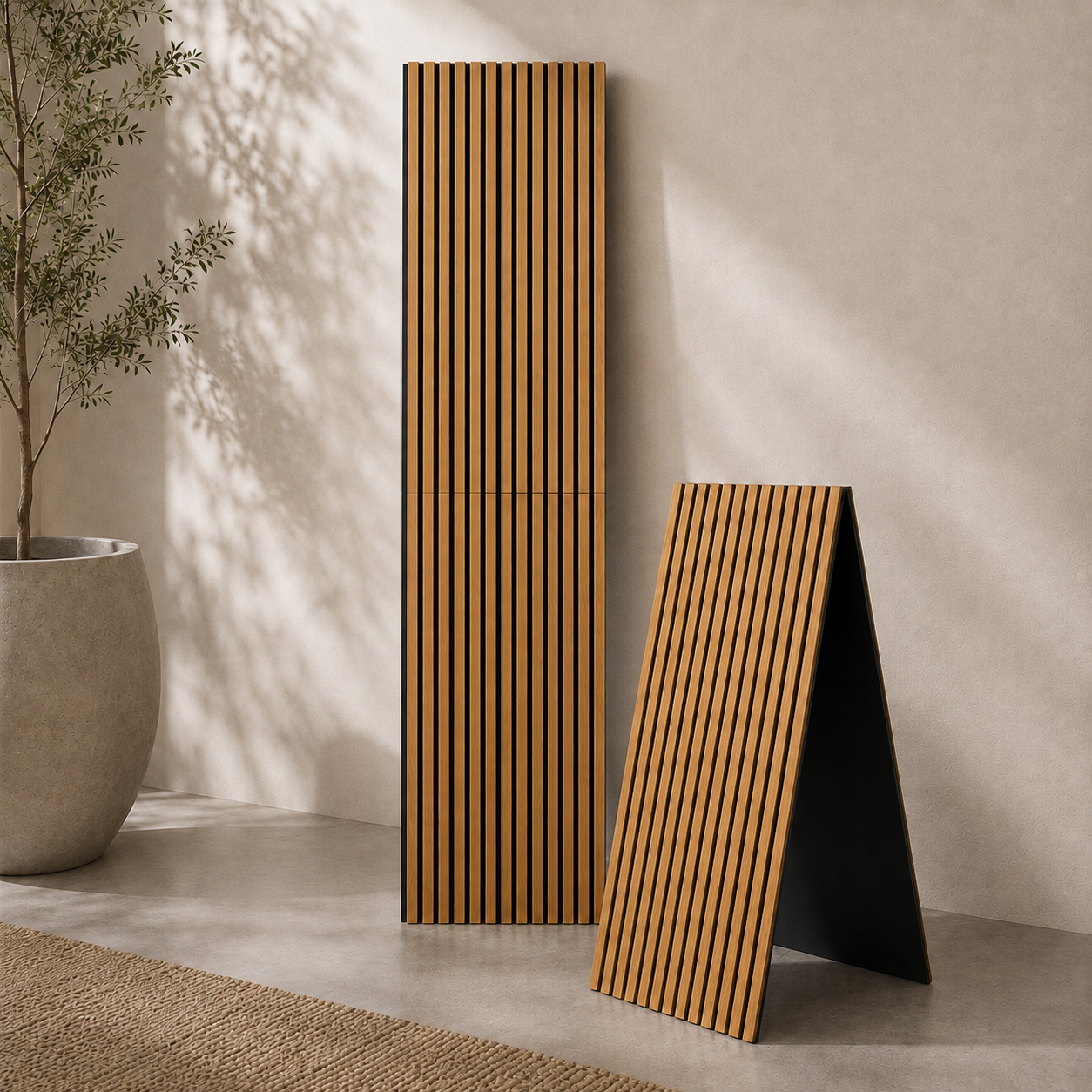 Akustikpanel - 240 x 52 x 1,8 cm – Vasalund