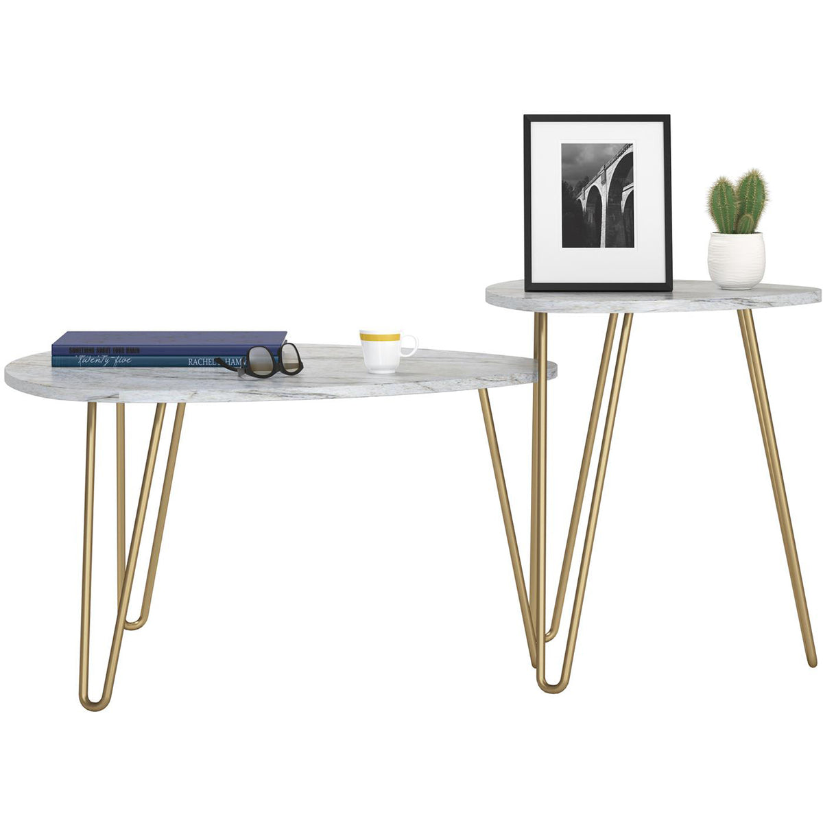 Athena Sofabord, hvid