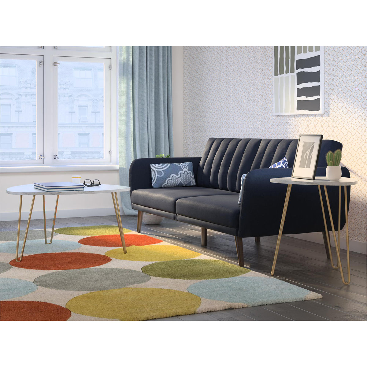 Athena Sofabord, hvid