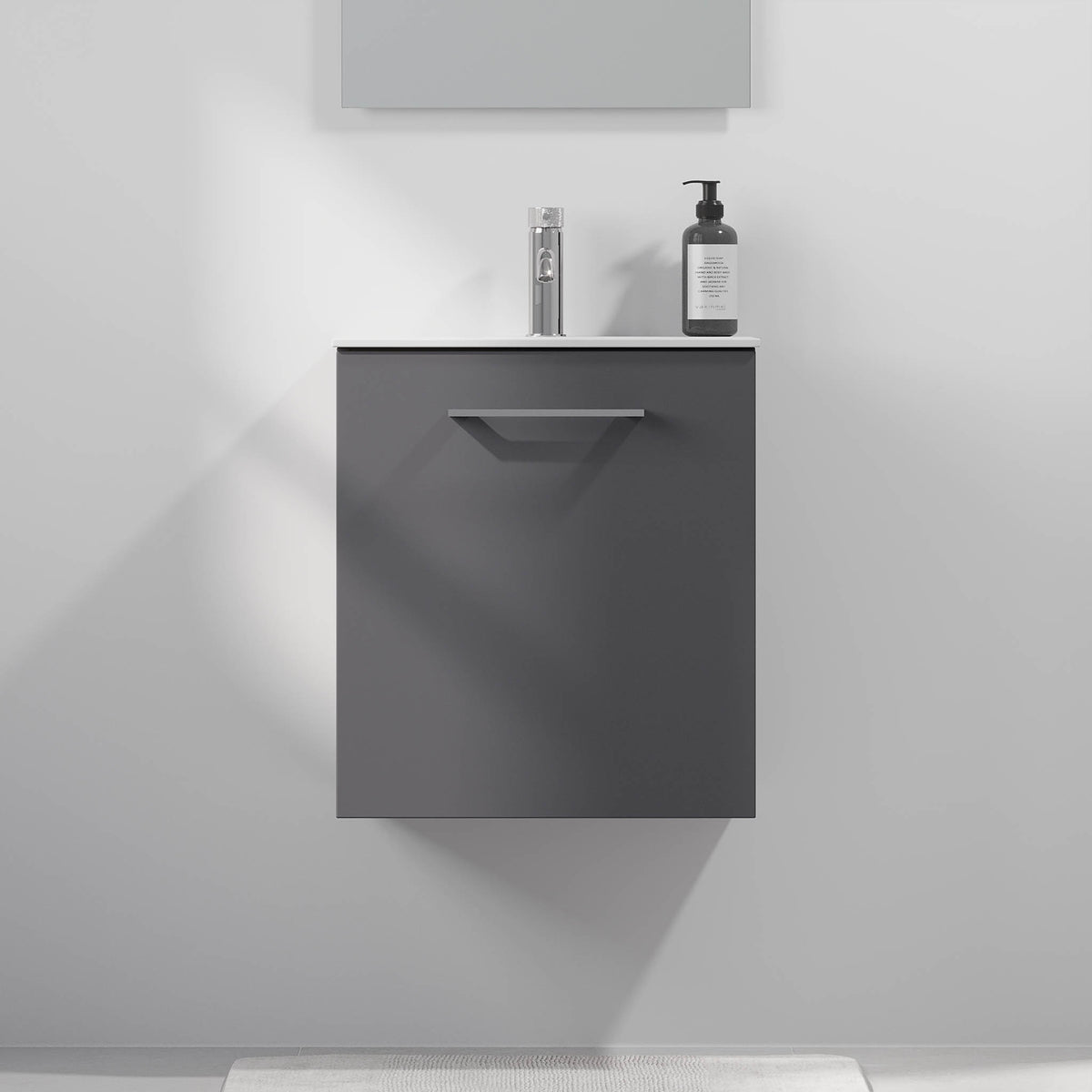 Hamar Badmøbel Slimline, Antracitgrå