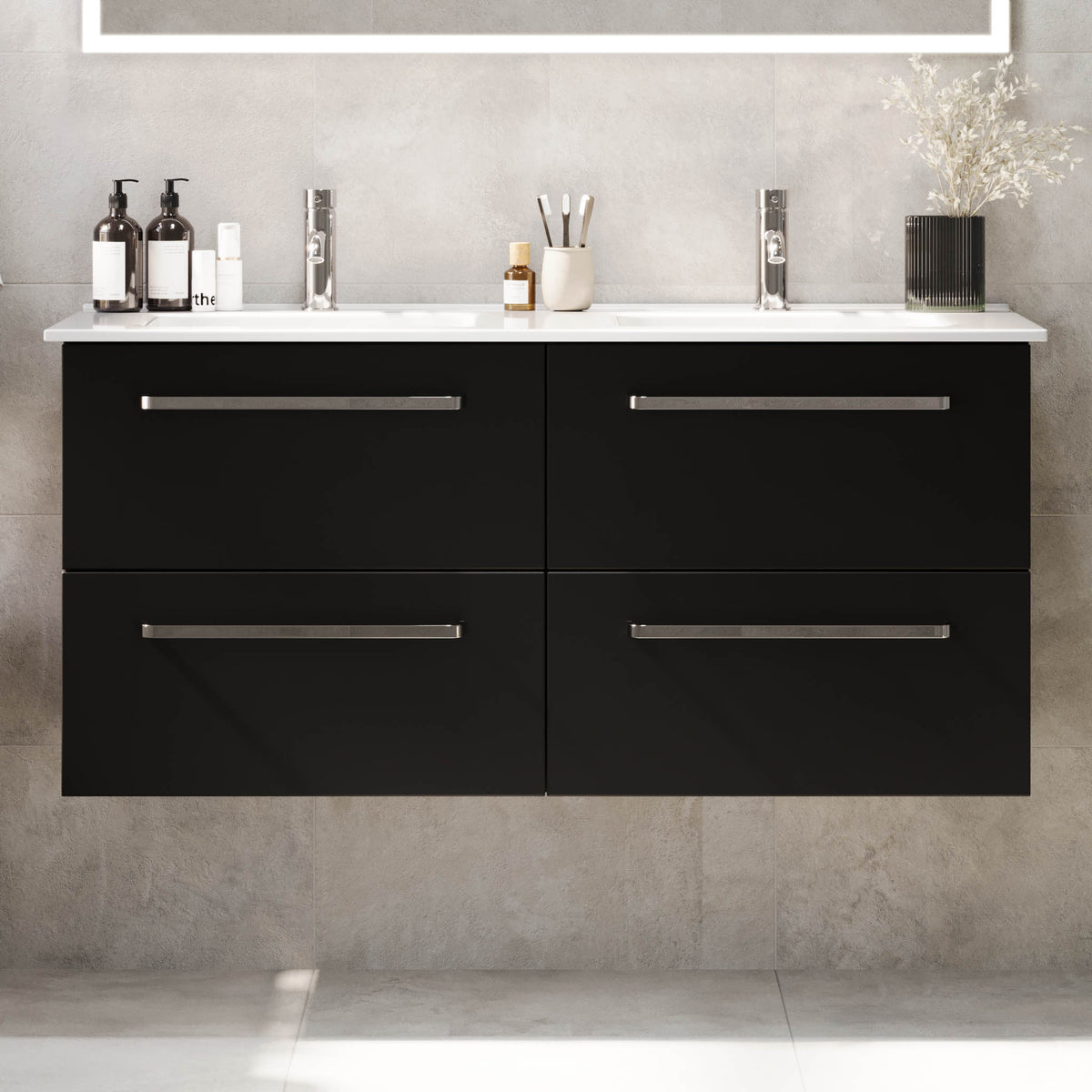 Voss Badmøbel - Mat Sort