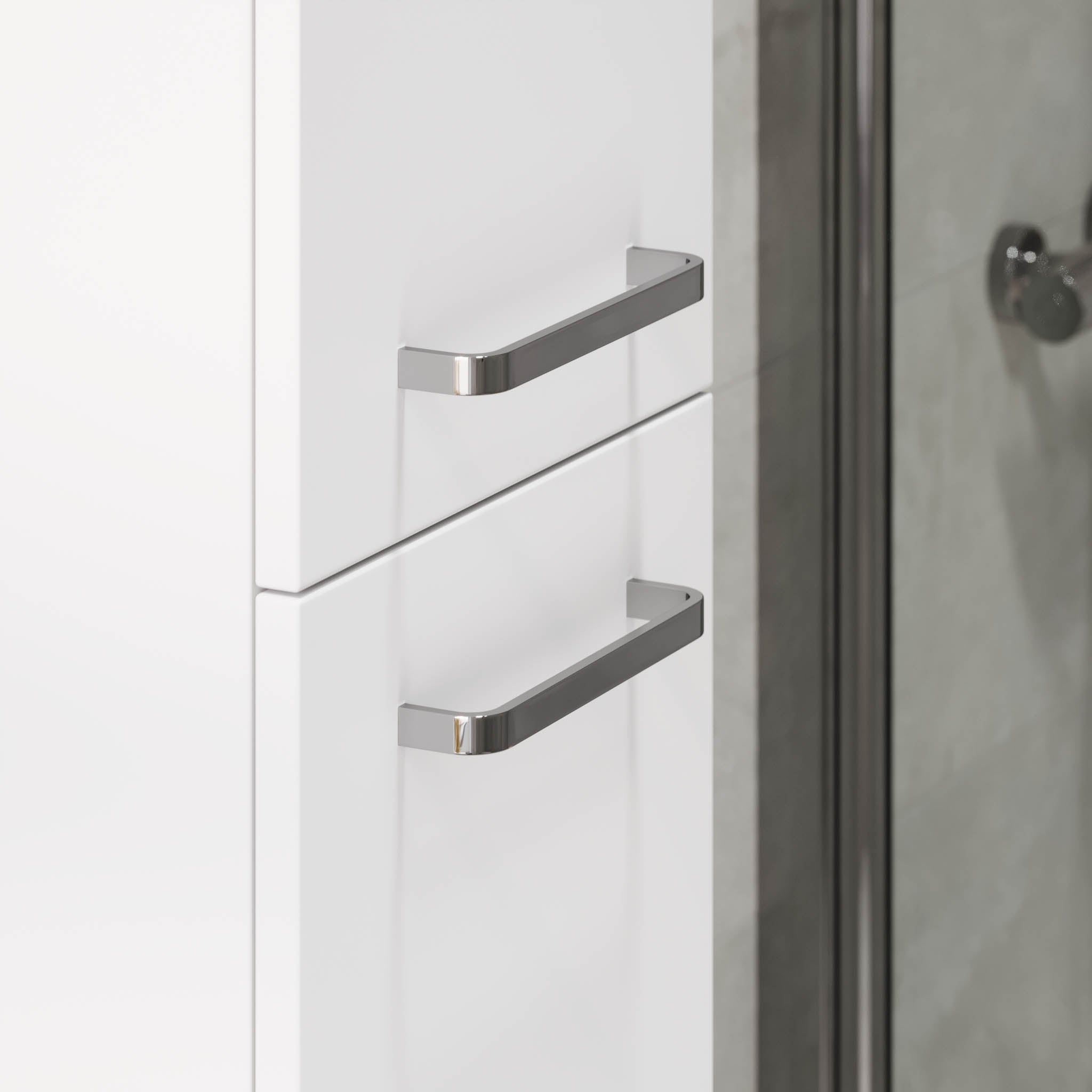 Voss, Furniture Set - High Cabinet, White Mat - 35 cm - MASTERSTORE - 8595677194418 - Furniture Set - High Cabinet - 70-035-54-01-60 - 8595677194418