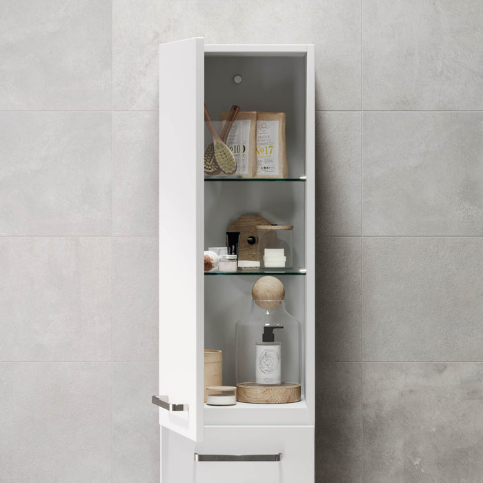 Voss Højskab - Mat Hvid