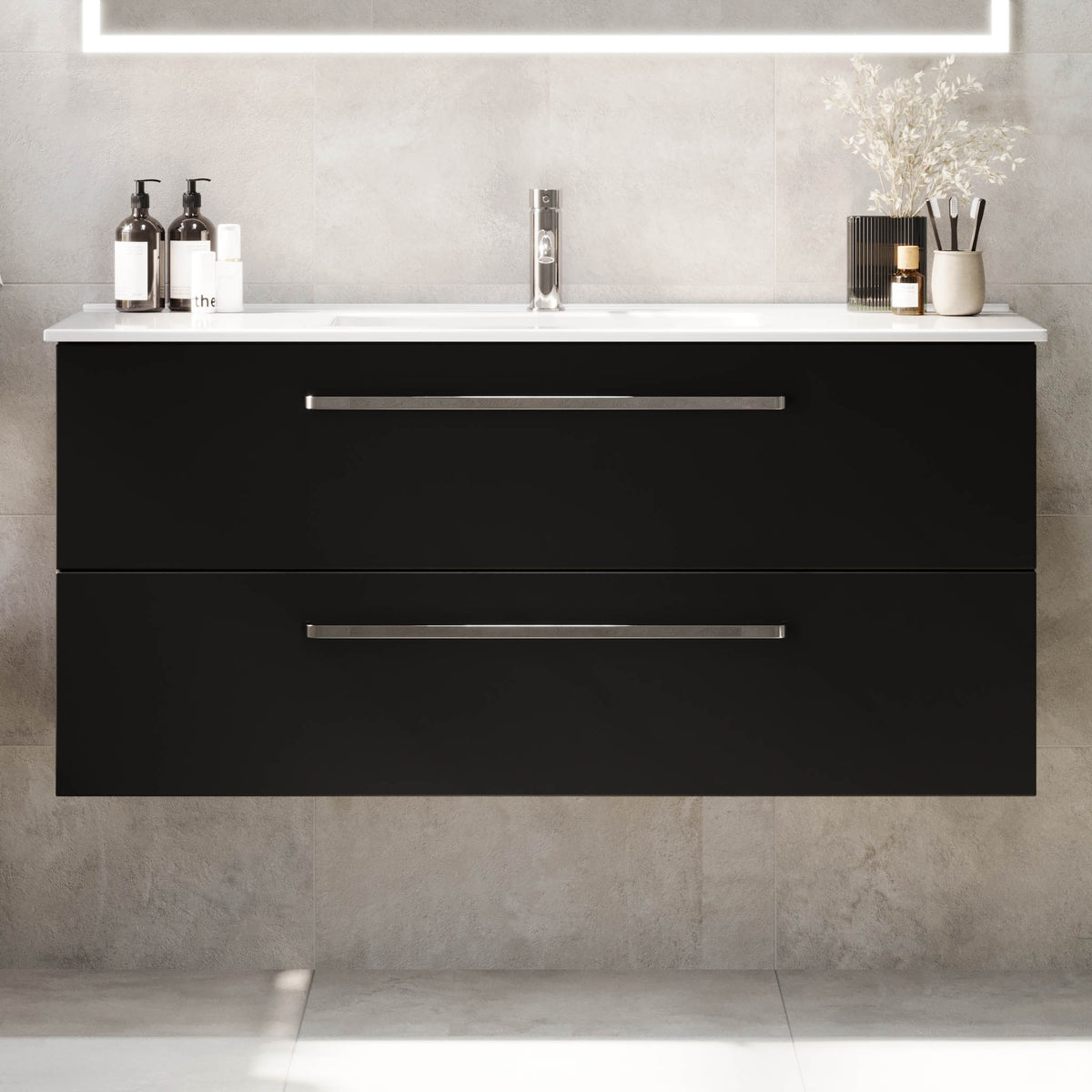 Voss Badmøbel - Mat Sort