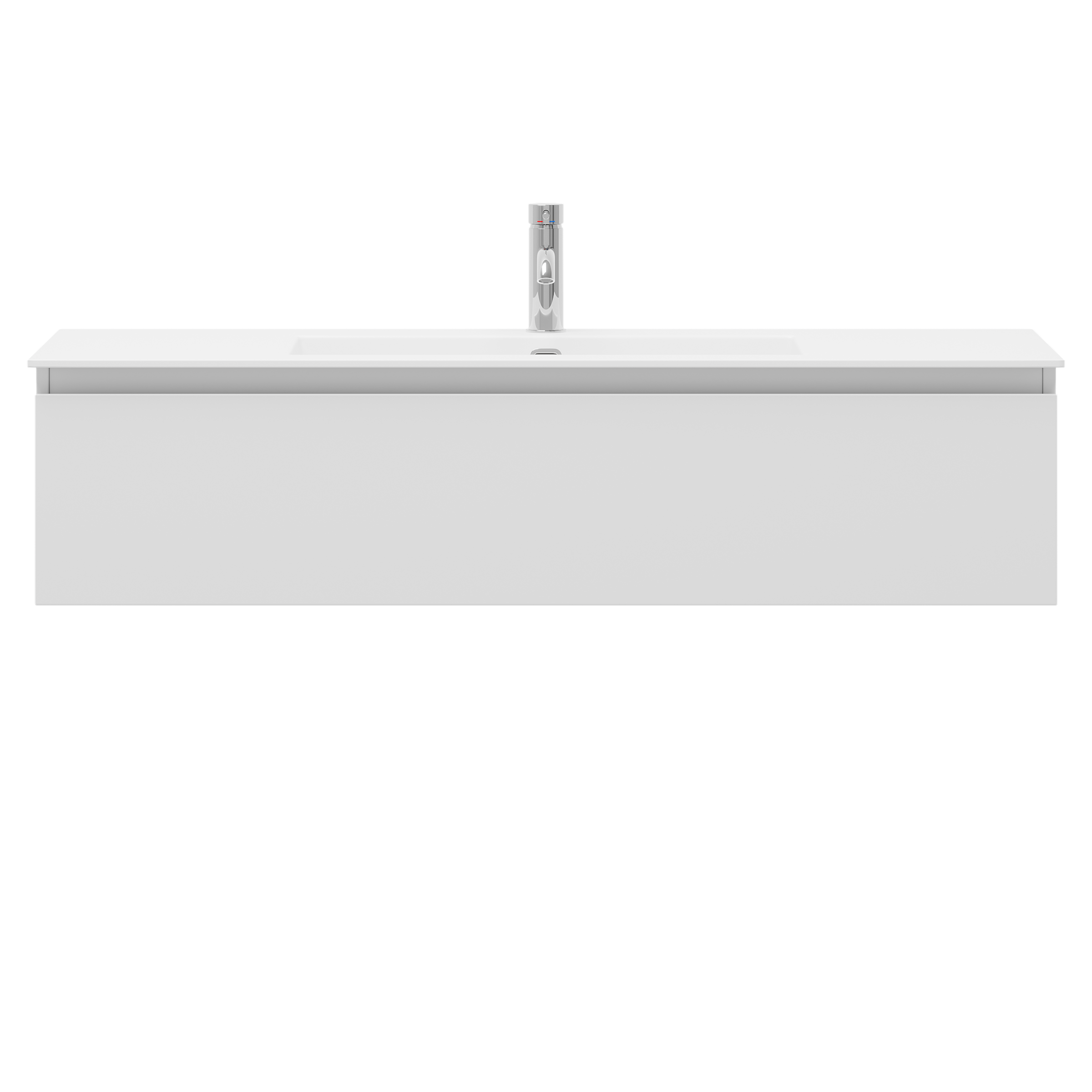 Sarnes Badmøbel, Mat Hvid - 60 cm (AFHENTNING!)
