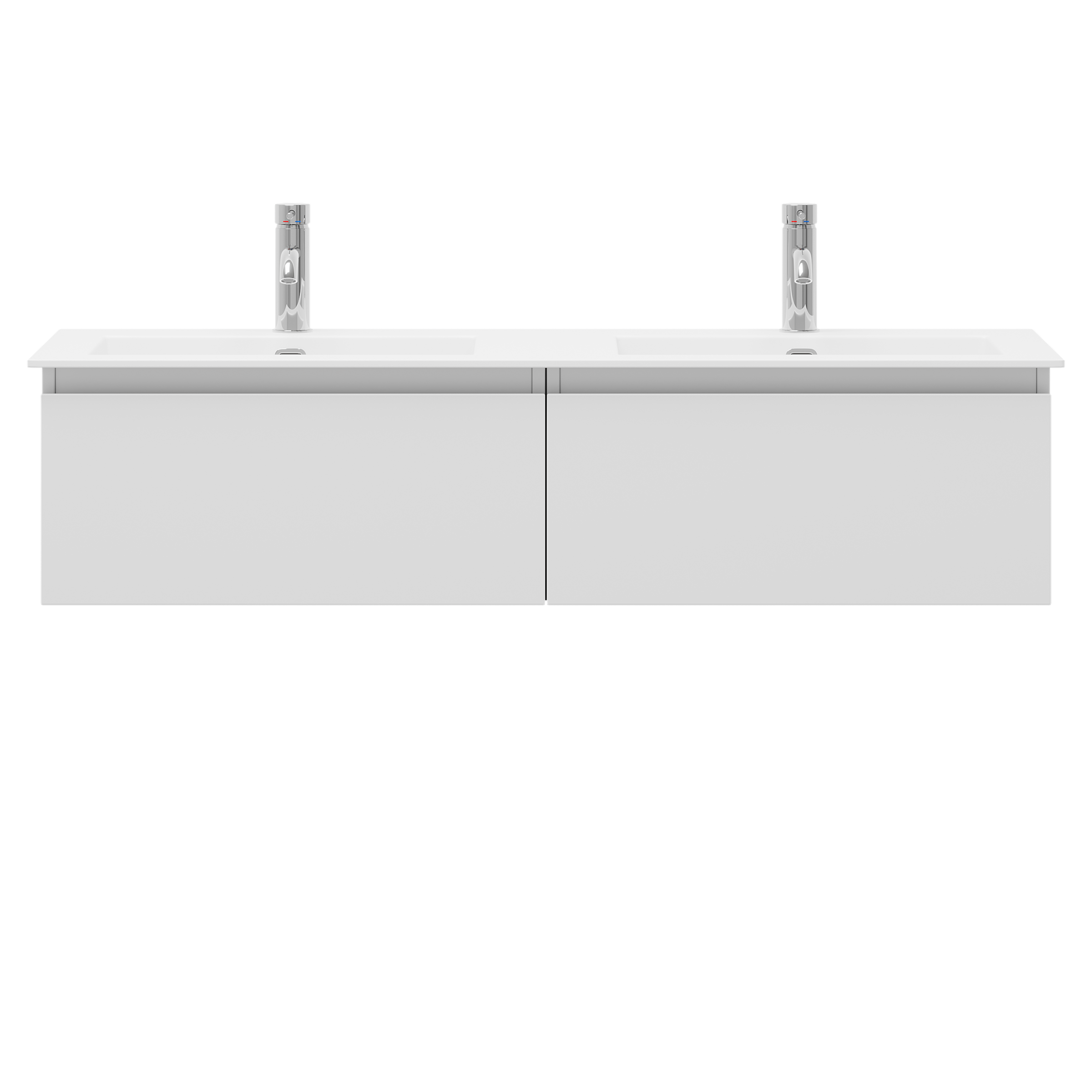 Sarnes Badmøbel, Mat Hvid - 60 cm (AFHENTNING!)