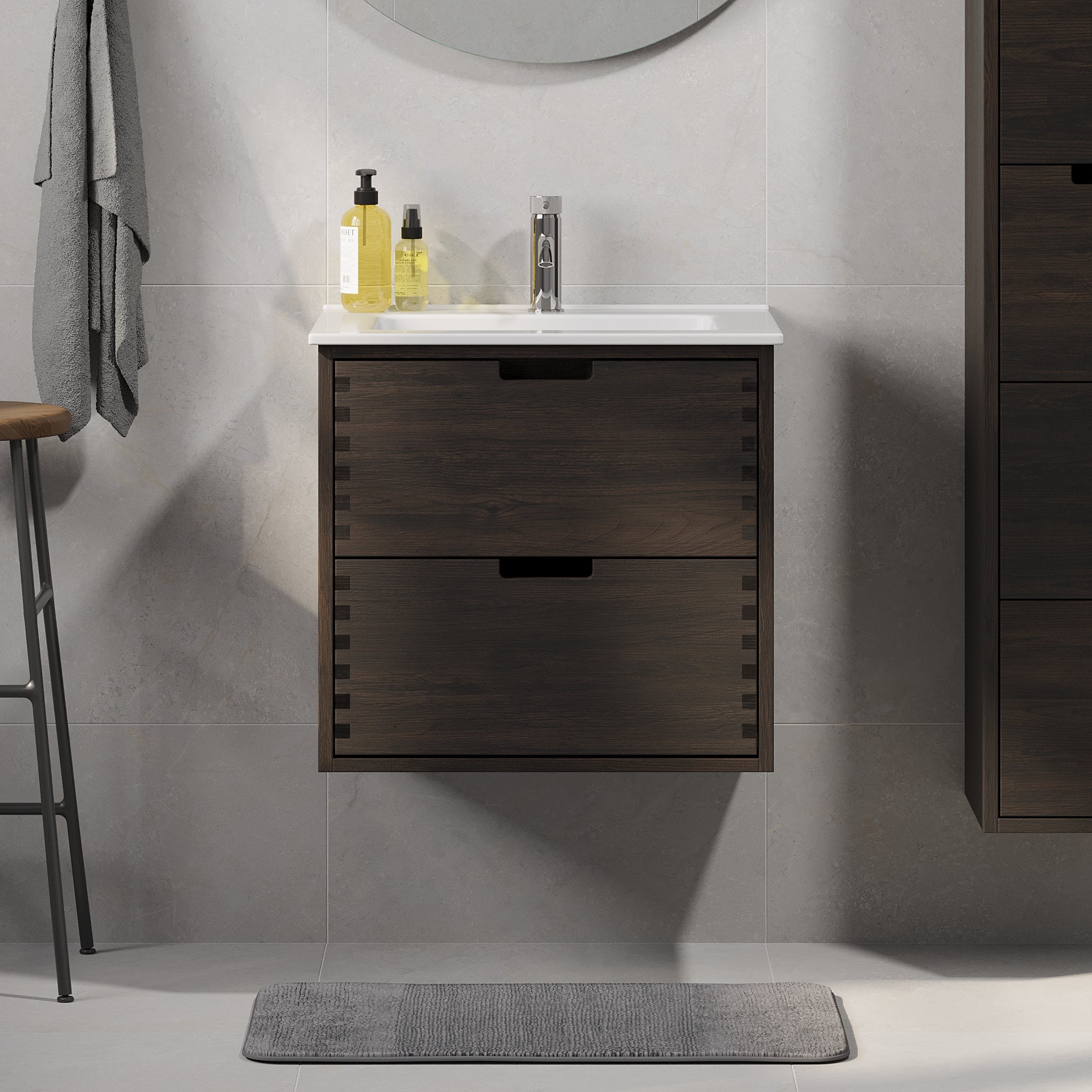 Gribskov Badmøbel, Sort eg