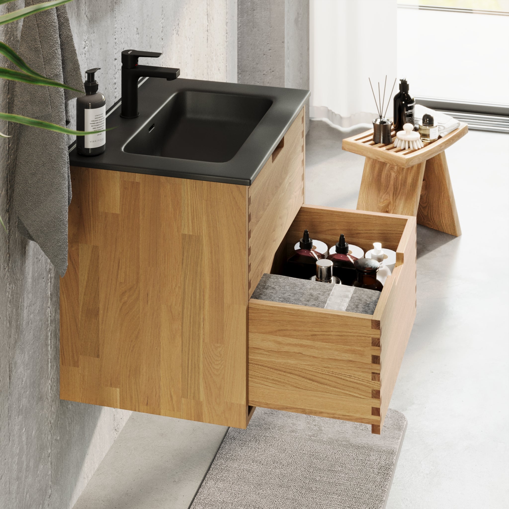 Troldeskoven Badmøbel, Eg