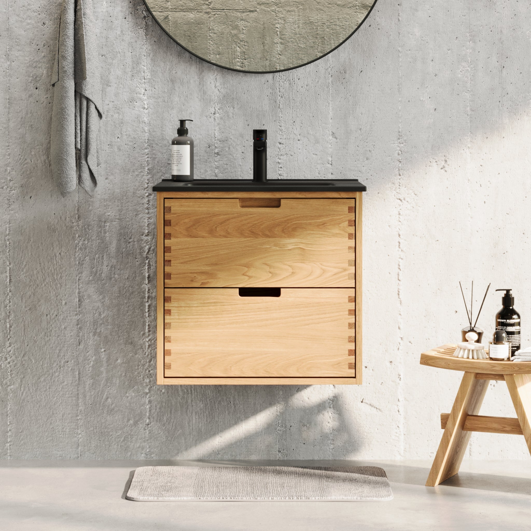 Troldeskoven Badmøbel, Eg