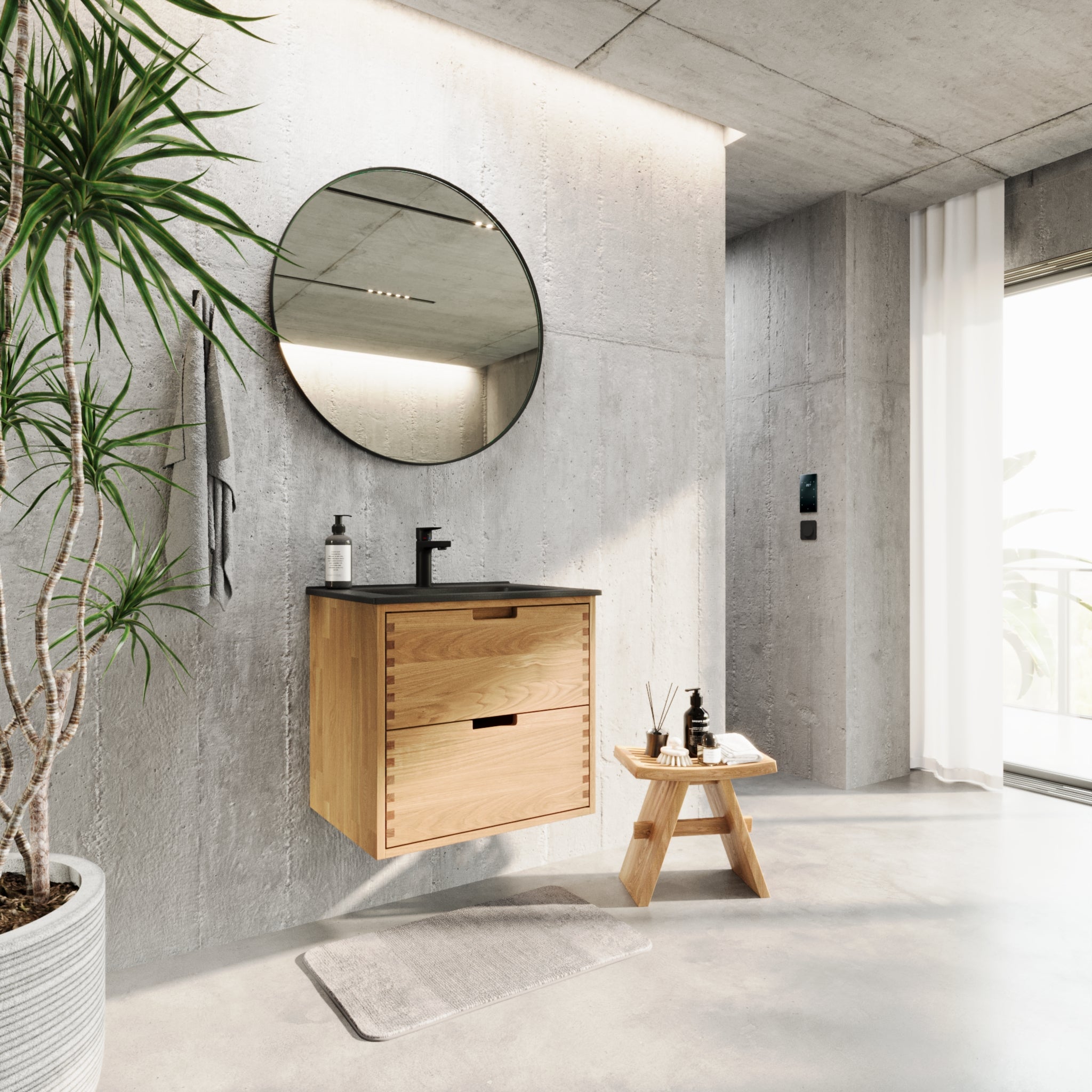 Troldeskoven Badmøbel, Eg