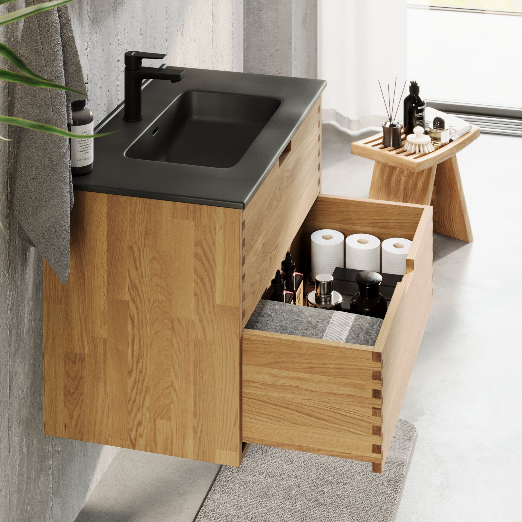 Troldeskoven Badmøbel, Eg