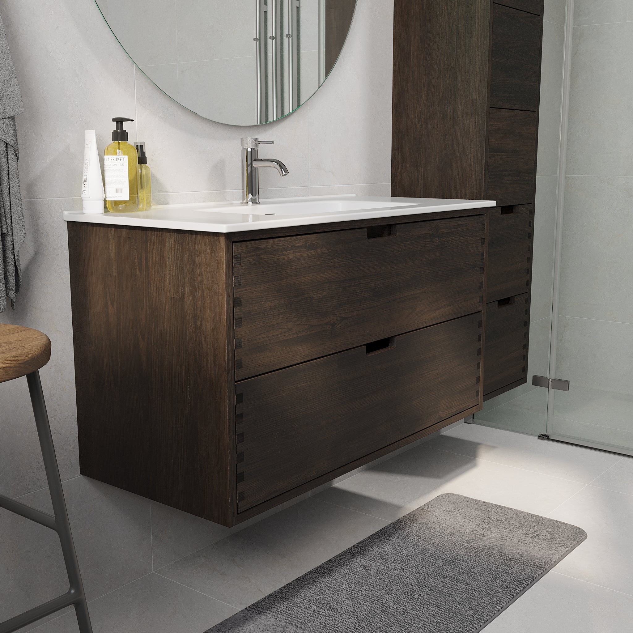 Gribskov Badmøbel, Sort eg