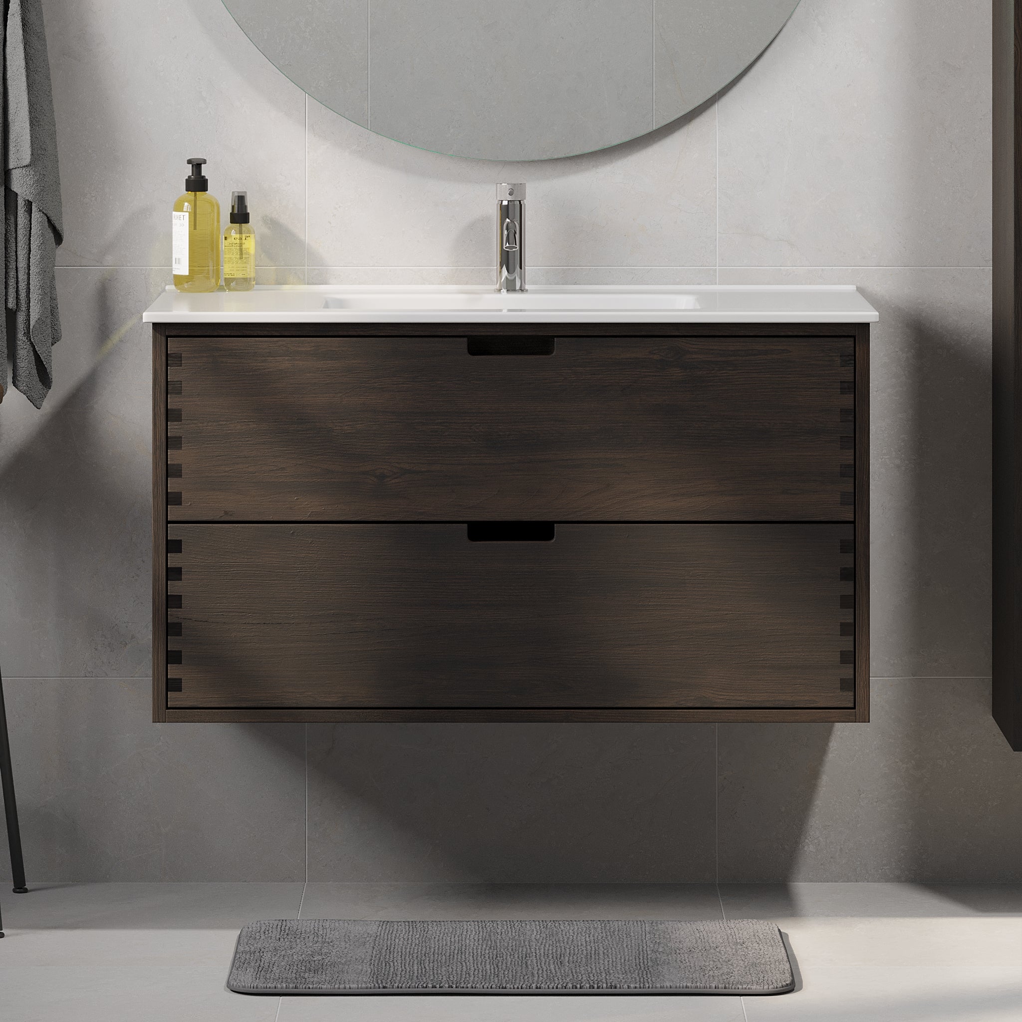 Gribskov Badmøbel, Sort eg