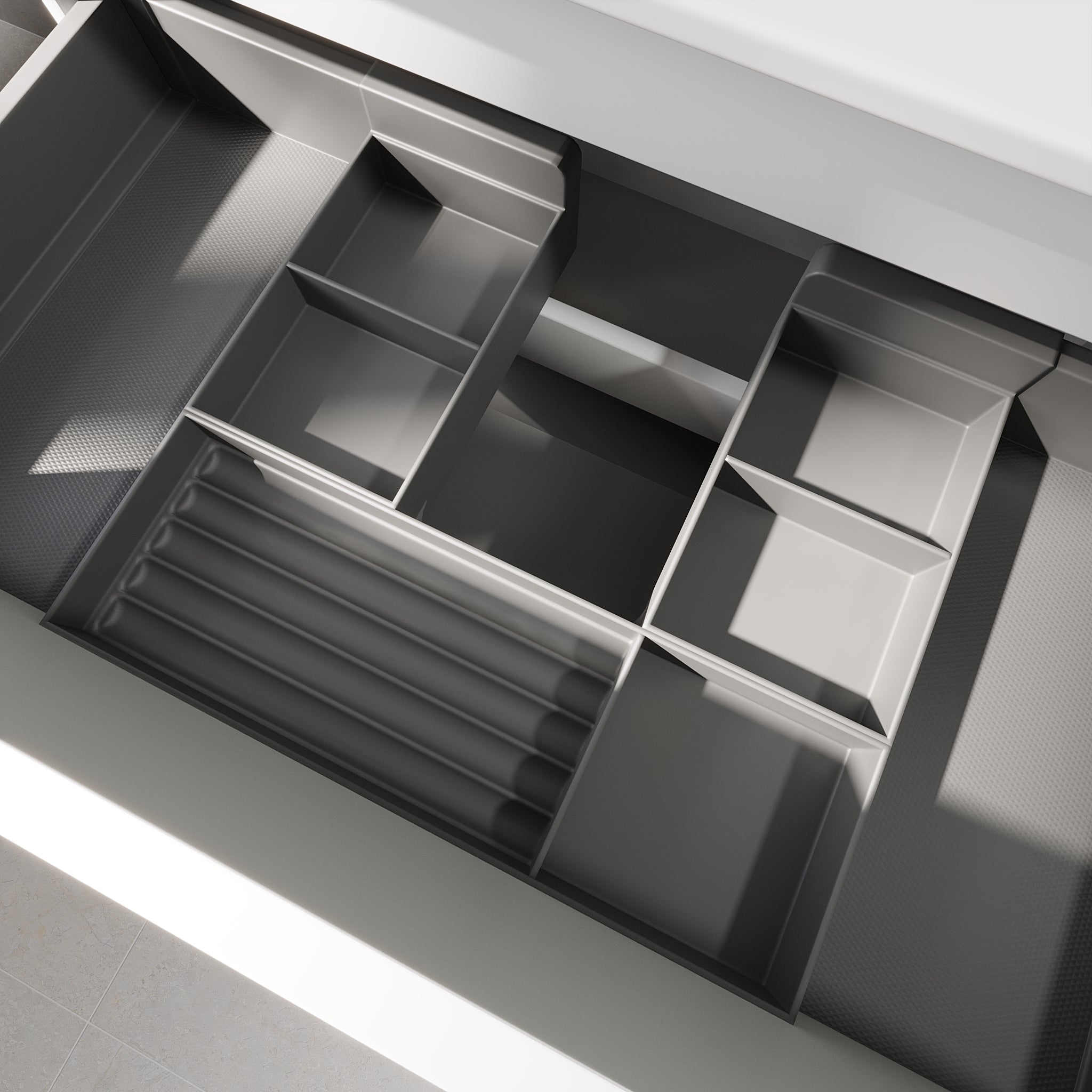 Veggli, Furniture Set - Basin & Cabinet, White Mat - 81 cm - MASTERSTORE - 8595677142068 - Furniture Set - Code - 70-080-54-01-30 - 8595677142068