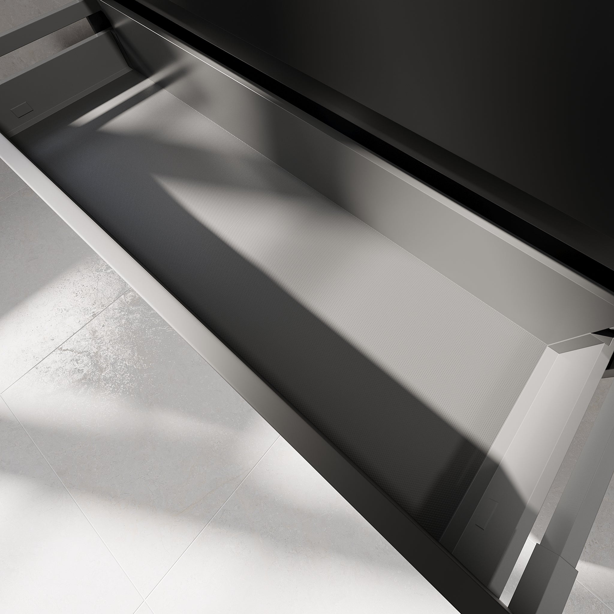 Odda Badmøbel, Mat Sort