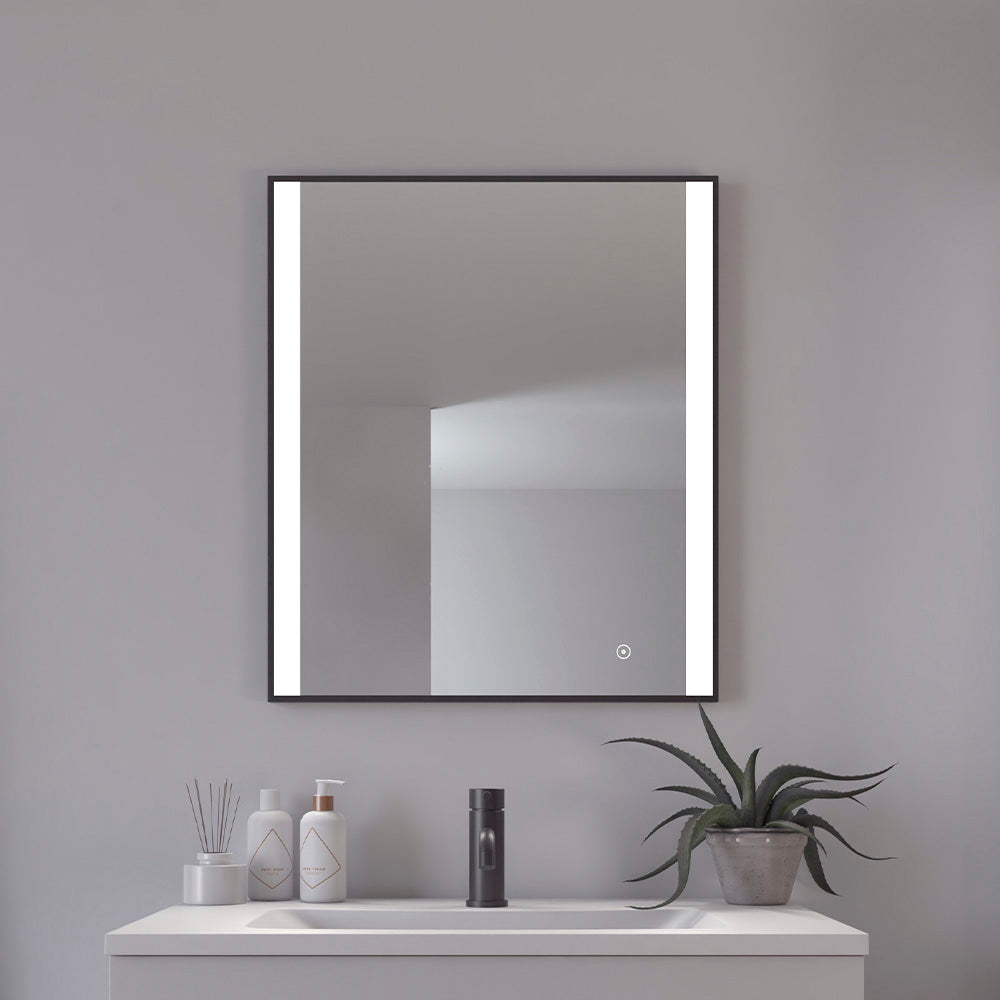 LED spejl Libra, Firkantet