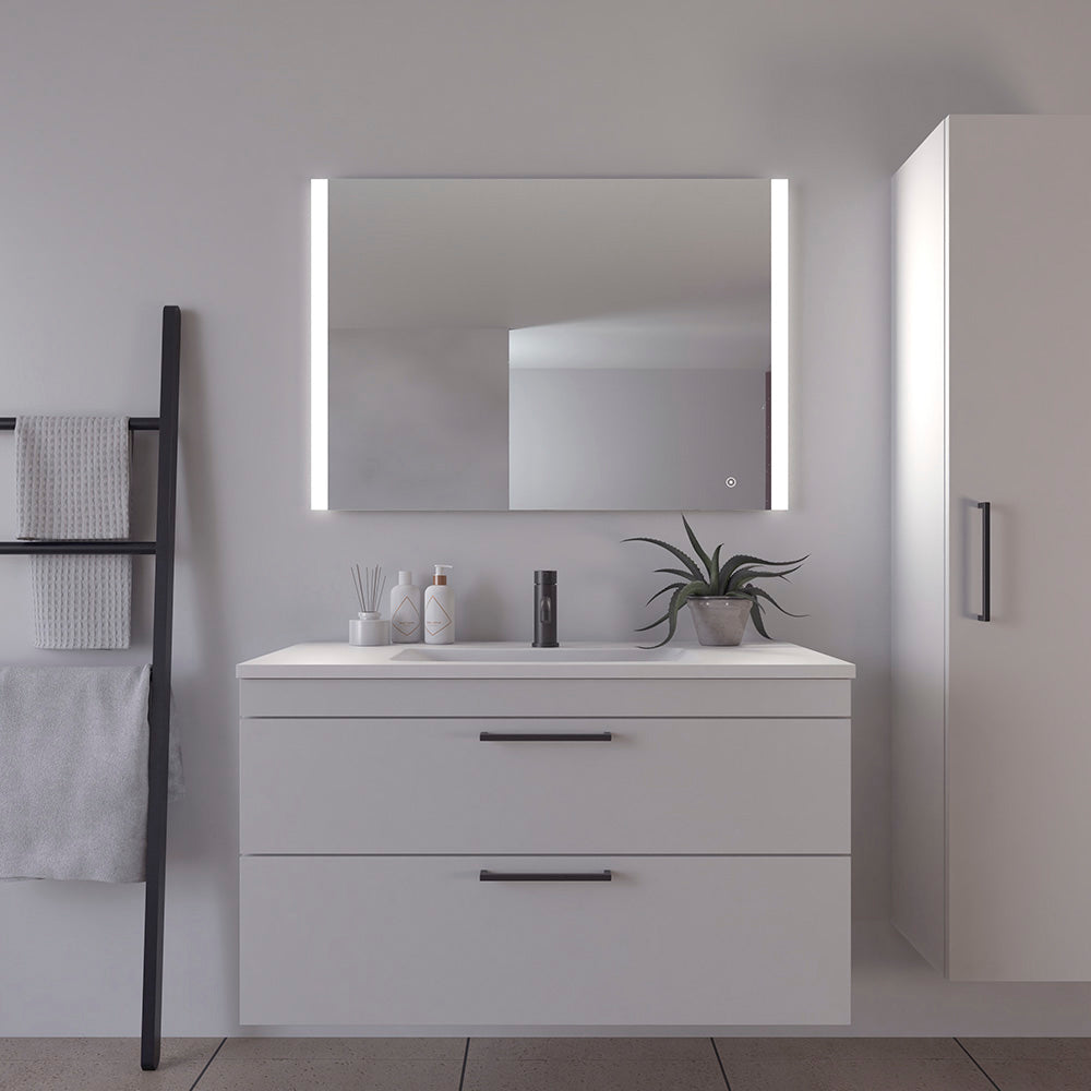 LED spejl Vega, Firkantet