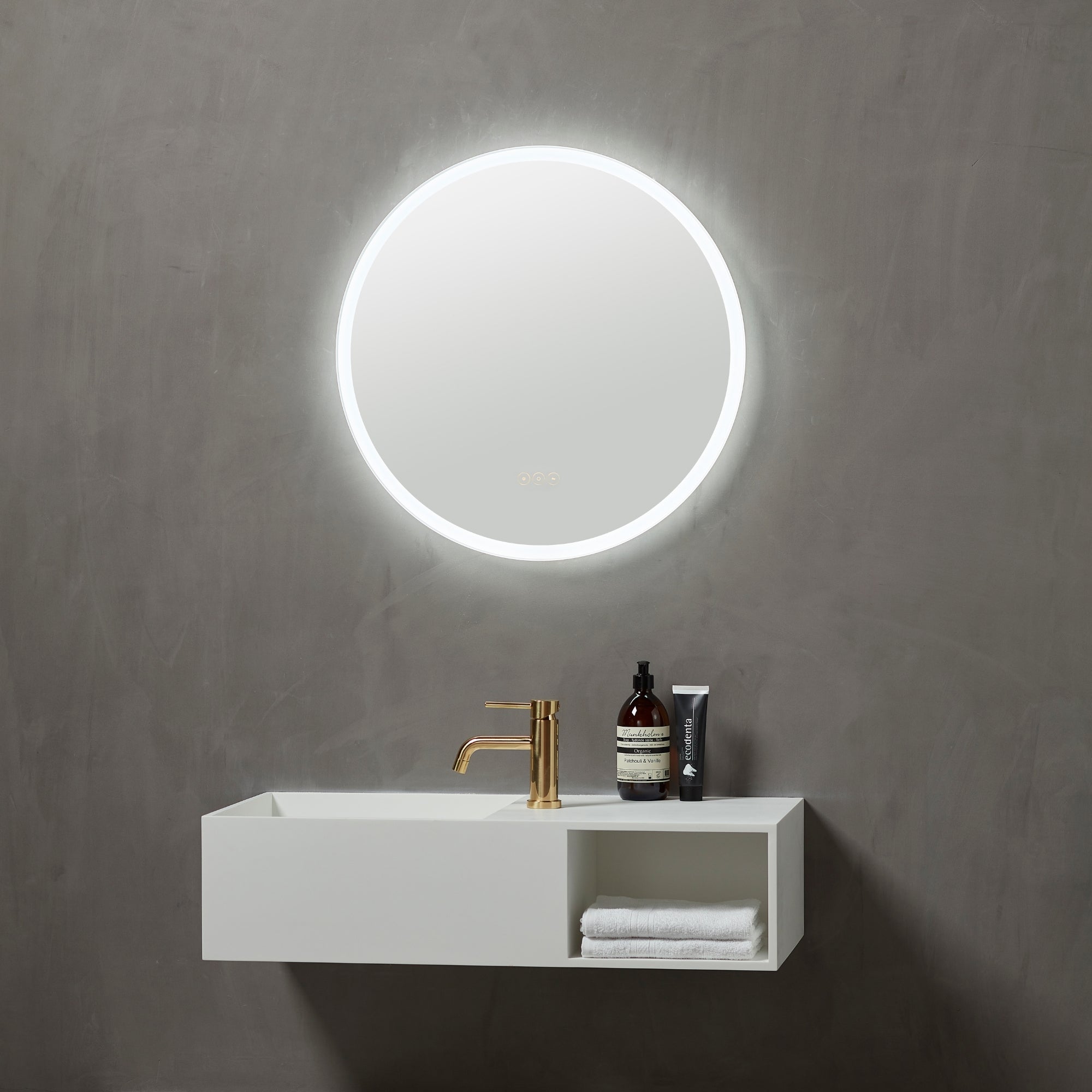 LED spejl Johannesburg, Multiwhite - Spejle - Loevschall - HomeTomato - hometomato.dk