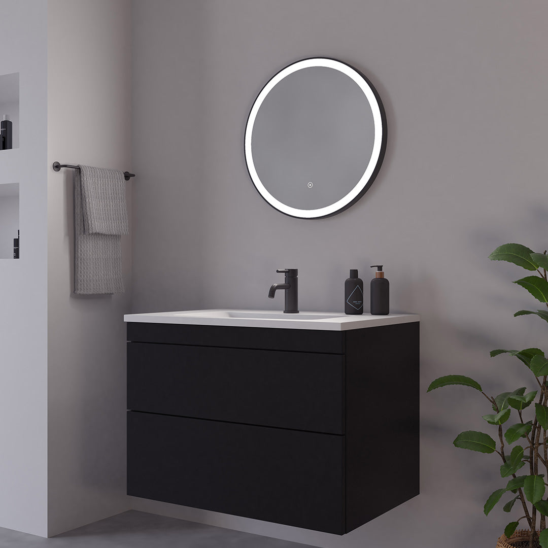 Nyborg LED Spejl, Rundt