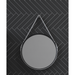 Spejl Røsnæs Rund, Sort-Spejle-HomeTomato