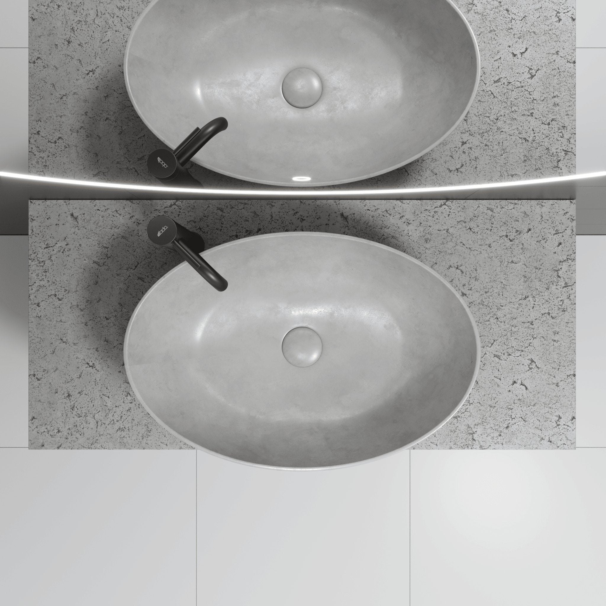 Beton Bordplade - HomeTomato - 06-080-20-23-00 - 8595677134384