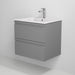Copenhagen Badmøbelsæt M. Lillesand Vask, Mat Grå - HomeTomato - 74-060-01-03-00 - 8595677127089