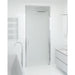 Fjäll Brusedør Til Bruseniche, Krom Profil, Frostet Glas - HomeTomato - 38-100-01-55-00 - 8595677139402