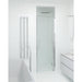 Fjäll Brusedør Til Bruseniche, Krom Profil, Klar Glas - HomeTomato - 38-070-01-50-00 - 8595677138986