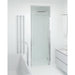 Fjäll Brusedør Til Bruseniche, Krom Profil, Klar Glas - HomeTomato - 38-080-01-50-00 - 8595677139105