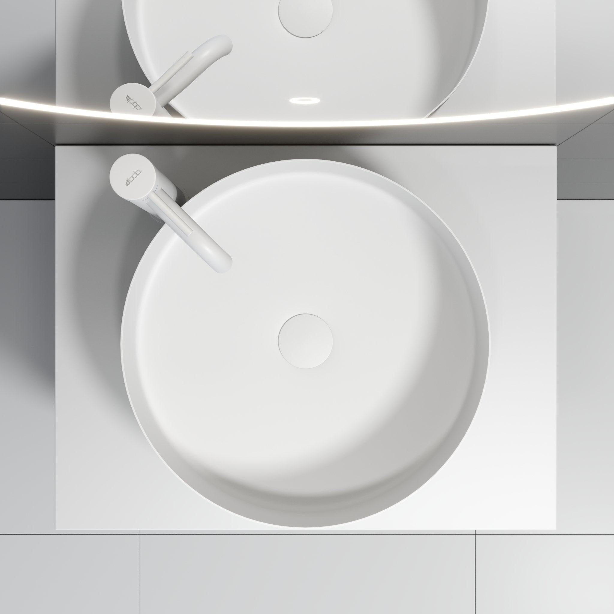 Fritstående Metal Håndvask Lillestrøm - HomeTomato - 06-040-16-01-00 - 8595677136135