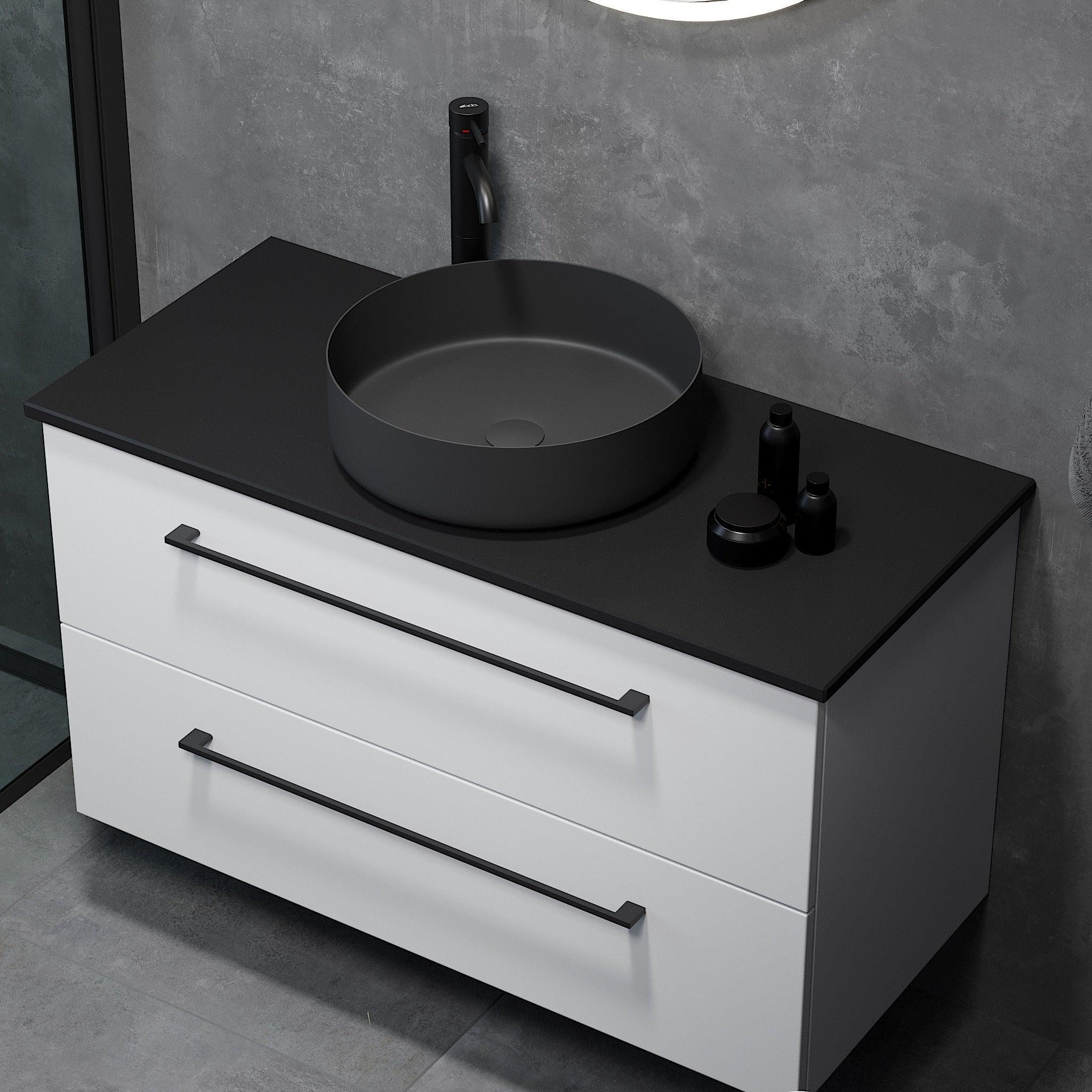 Fritstående Metal Håndvask Lillestrøm - HomeTomato - 06-040-16-02-00 - 8595677129151