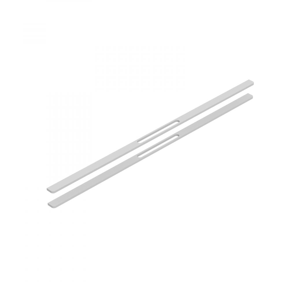 greb A, 2 stk, 100 cm, børstet aluminium - HomeTomato - 07-100-01-67-00 - 8594175642803