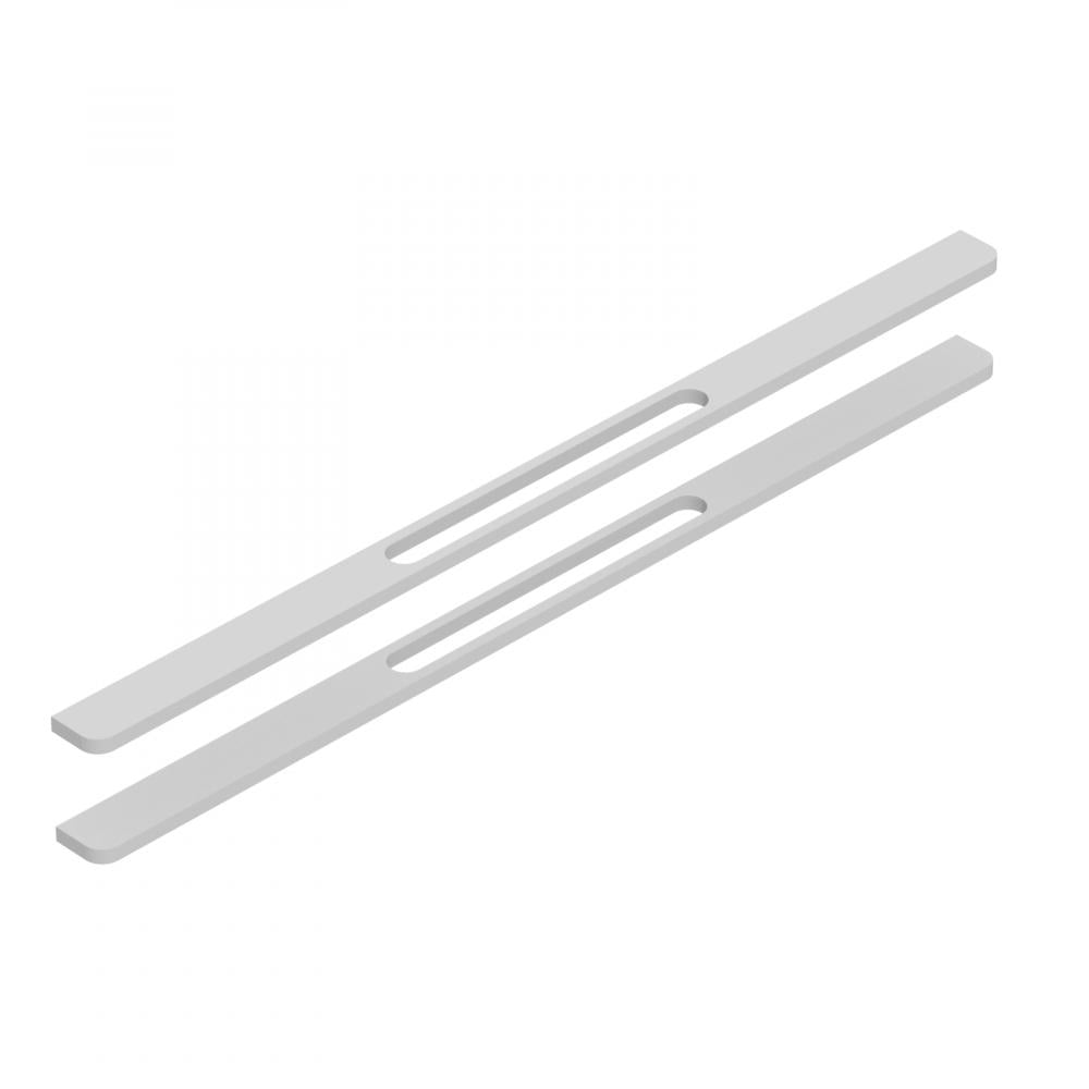 greb A, 2 stk, 60 cm, børstet aluminium - HomeTomato - 07-060-01-67-00 - 8594175645415