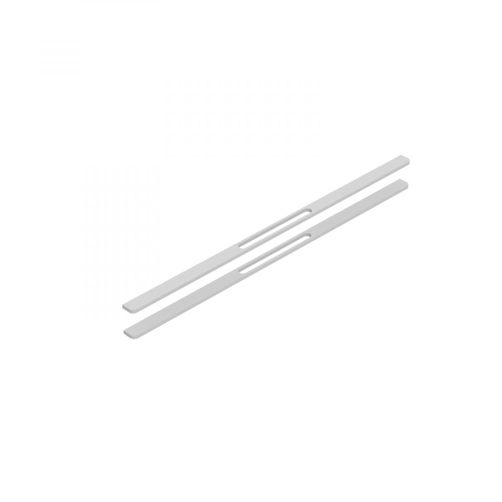 greb A, 2 stk, 80 cm, børstet aluminium - HomeTomato - 07-080-01-67-00 - 8594175640427