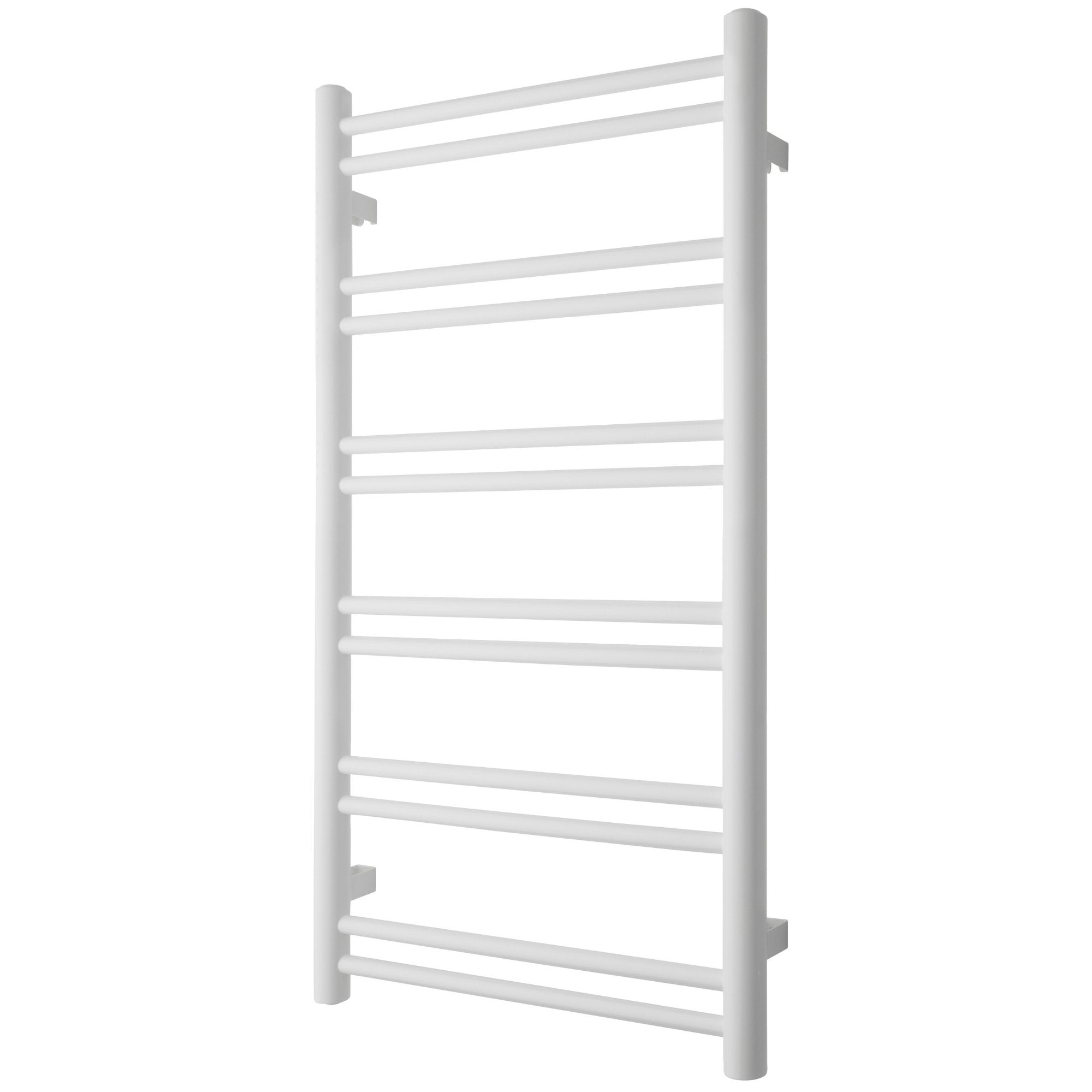 Håndklædetørrer Til El og Fjern- / Centralvarme DUO 12-500 vandret, Mat hvid - HomeTomato - 1057 -