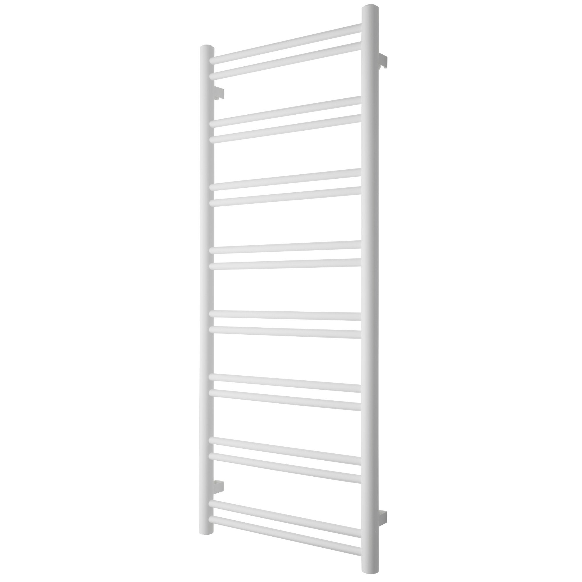 Håndklædetørrer Til El og Fjern- / Centralvarme DUO 16-500 vandret, Mat hvid - HomeTomato - 1058 -