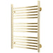 Håndklædetørrer Til El og Fjern- / Centralvarme PLUS 14 vandret, Guld - HomeTomato - 1055 -