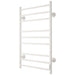 Håndklædetørrer Til El-tilslutning ELDO Lige 9 vandret, Blank Hvid - HomeTomato - 1085 - 5704263990898