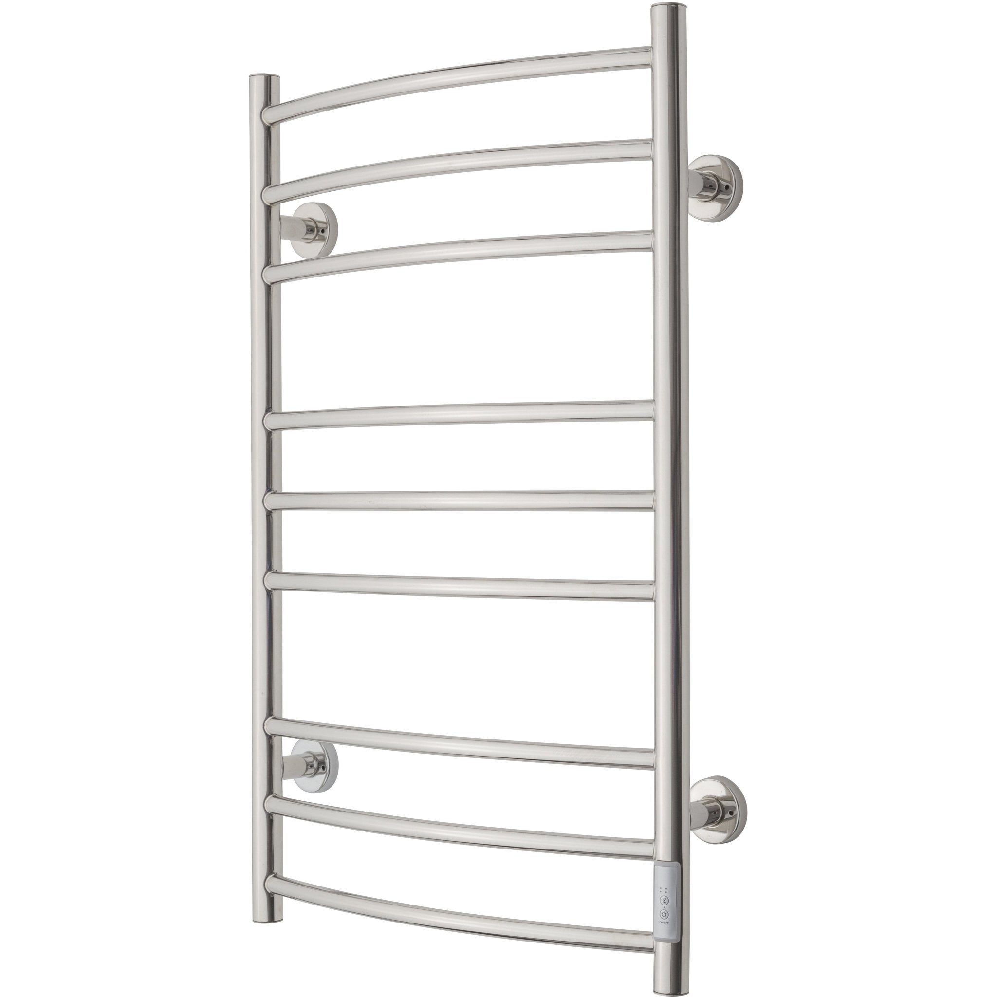 Håndklædetørrer Til El-tilslutning ELDO Rund 9 vandret - HomeTomato - 1029 - 5704263990065