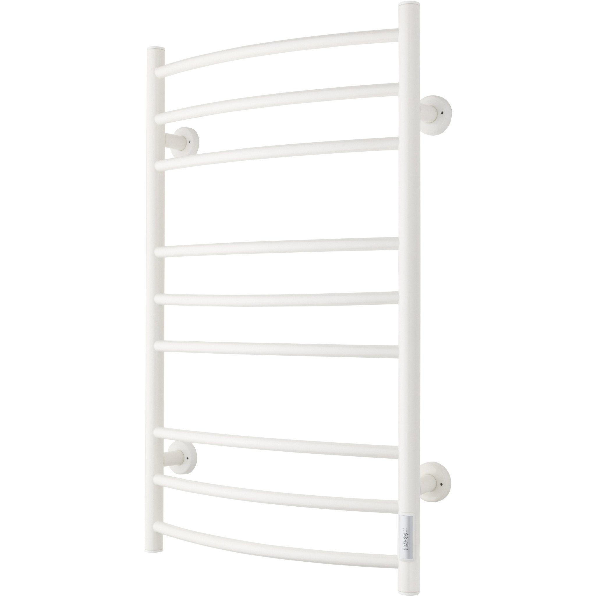 Håndklædetørrer Til El-tilslutning ELDO Rund 9 vandret - HomeTomato - 1030 - 5704263990454