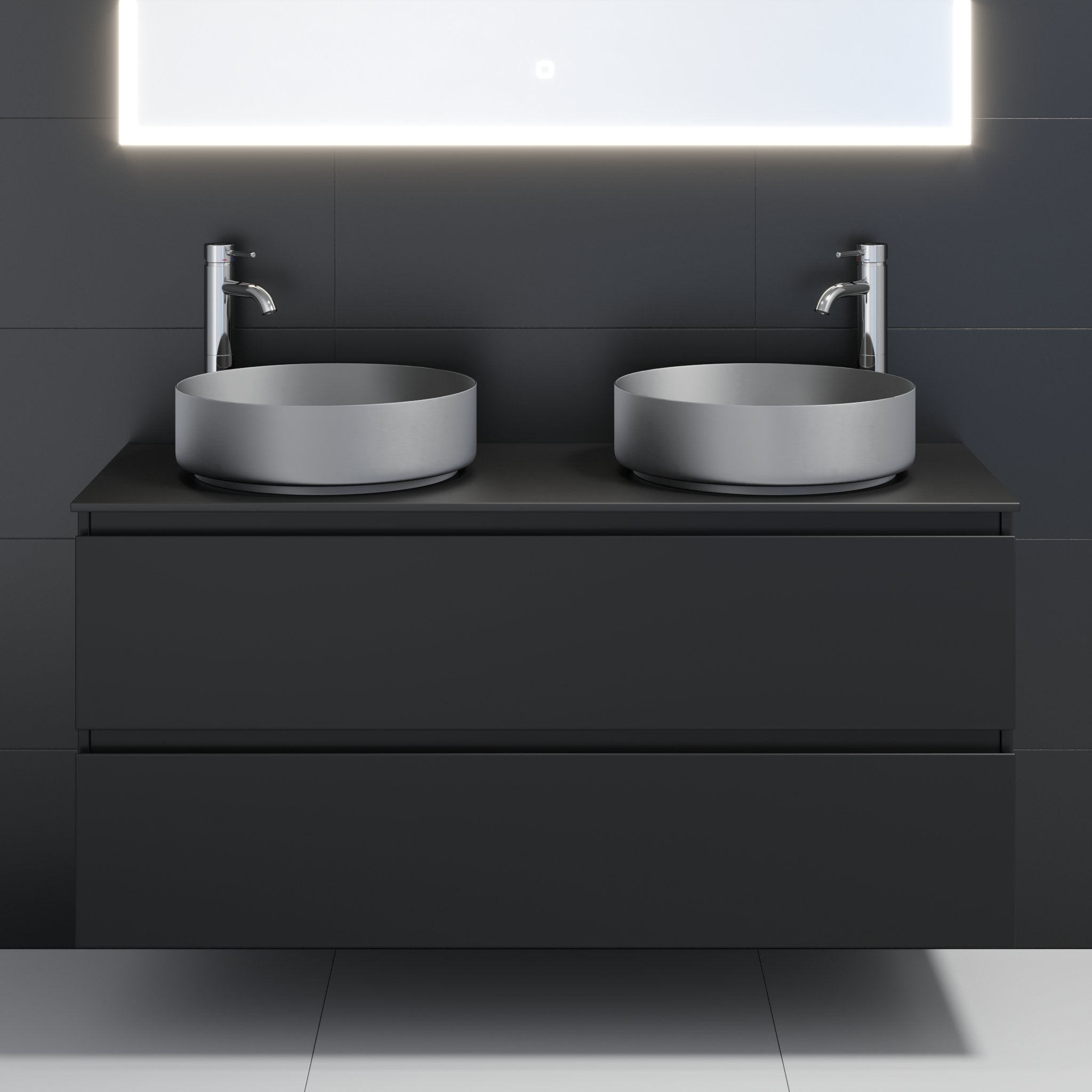 Kompaktlaminat Bordplade, Sort - HomeTomato - 06-060-30-02-00 - 8595677134438