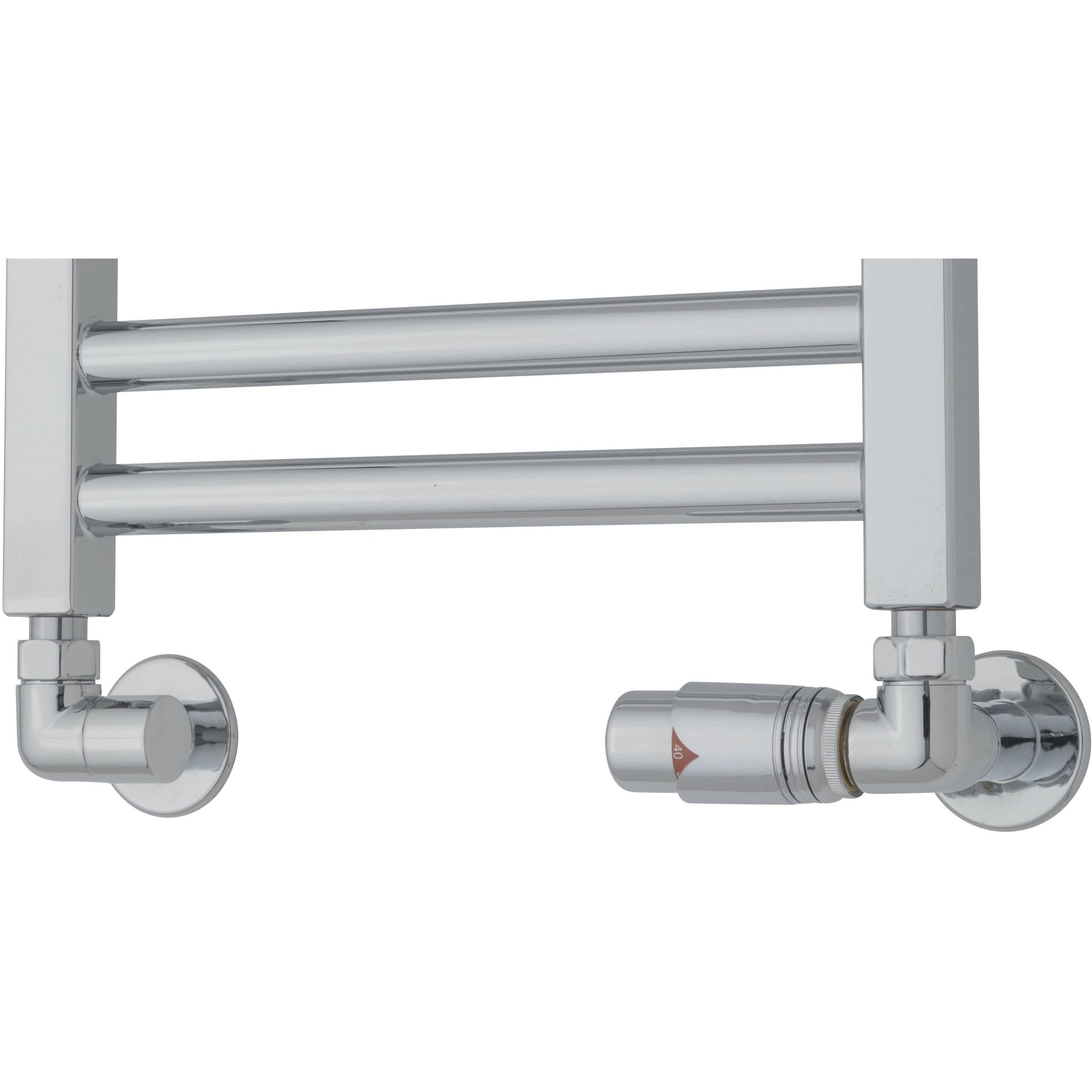 Retur Ventilsæt til Håndklædetørrer til Vandtilslutning - HomeTomato - 1047 - 5704263990294